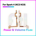 Power Volume button flex For Infinix Tecno Spark 3 4 5 6 Air Pro Lite Go Switch ON OFF Key Mute Button Ribbon Flex Cable. 