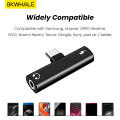 【Trending Now】 BKWHALE T61 2 in 1 Type C to 3.5mm earphone Jack Adapter Cable Connector USB C Digital Audio Adaptor with Charging.