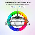 WOOLLEY WiFi LED Dimmable 9W E27 Light Multicolor Bulb eWek APP Voice Group Control Smart Lamp.