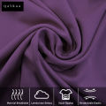 (P1) Jersey Plain Microfiber Long Sleeve Round Neck Size : S-5XL Women Muslim Wear / T-shirt Unisex. 
