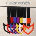 【Special Promotion】 Car Tow Tsurikawa JDM Bus Train Hook Cute Devil Shape Handle Strap Drift Universal Exterior Warning Hang Ring. 