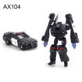 【NEW】 Transformer Mini Fighter Plane Car Figure Model Deforming Robot Kids Toy Collectible. 
