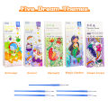 Painting 12 Sheets Book Gouache Graffiti Picture 1 Pen Coloring Water Drawing Books Set Kids Toys Gifts. 