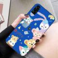 For Samsung Galaxy Z Flip 4 Back Cover Case Fashion Cake and rabbit Square Frame Soft Silicone Shockproof Camera Lens Protector Phone Cases. 