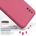 KHTD for Samsung Galaxy A03s / A02s Phone Case Liquid Silicone Ultra Thin Design Camera Protection Soft TPU Full Coverage Shockproof Back Cover Case. 