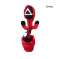 squidgame Electric Squid Game Cactus Super Cute Singing Dancing Plush Puzzle Toy Novelty Gifts for Children.