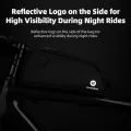 ROCKBROS Bicycle Front Tube Bag Stable Narrow Design 1.3L Capacity for MTB Road Bike Cycling Accessories. 