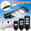 80W/140W/180W 192/384/576 HOT SELL LED Solar Power Street Light Waterproof IP67 Light Control + Human Body Induction Outdoor Garden Security Wall Lamp Road - 180W 576LED. 