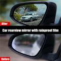 Car Anti Fog Film Nano Coating Rear View Mirror Window Protective Rainproof # Rectangle(side window) - Window film. 