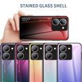 For Y03T Y28S Y03 03Y Y 03 Vivo Y28 Y100 VivoY03 2024 4G 5G Phone Tempered Glass TPU Gradient Painted Anti Scratch Shockproof CaseShockproof Matte Soft Silicone Back Cover Casing. 