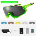 ROCKBROS Cycling Glasses Bicycle Men Sunglasses Road MTB Glasses Bike Riding Goggles Eyewear 5 Lens. 