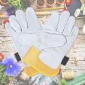 1 Pair HOT SELL New Large Heavy Duty Men Leather Gardening Gloves Garden Work Hand Protection -. 