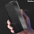 Phone Case for Galaxy A16 Back Cover Window View Leather Smart Transparent Flip Cover for Samsung Galaxy A16 Cover Cases.