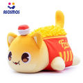 ASM Meow Meows Doll French Fries Burgers Bread Sand Donut Cat Aphmau Plush Toy Pillow Kids Christmas Gifts. 