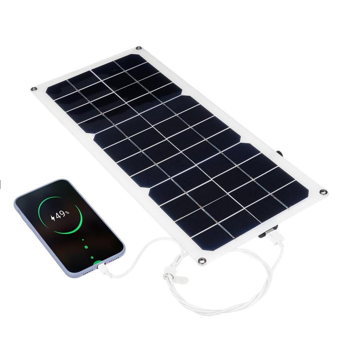 25W%20DUO%20Output%2012V%20%205V%20Universal%20Serial%20Bus%20Mono?Solar%20Power%20Charging%20Panel%20w%20Suckers%20&%20Carabiner%20for%20DUO%20Output%20for%2012V%205V%20Camping%20Fan/Lamp/Power%20Generator%20System%20For%20iPhone%20Huawei%20-%20-%20Image%207