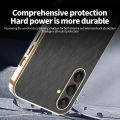 tzmar for Samsung Galaxy A56 5G Silk Pattern Luxury Electroplated Gold Phone Case Shockproof Protection Back Hard Cover. 