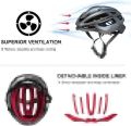 ROCKBROS Bicycle Helmet for Men Women Cycling Safety Aero Breathable Helmet Lightweight Integrally-molded MTB Road Bike Helmet for size 55-58cm/58-61cm/60-64cm. 