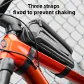 ROCKBROS Hard Shell Upper Tube Bag Large Open Flap And 1.5L Capacity Storage Pocket Phone Holder For Models Up To 6.5 Inches Front Bag Bike Accessories. 
