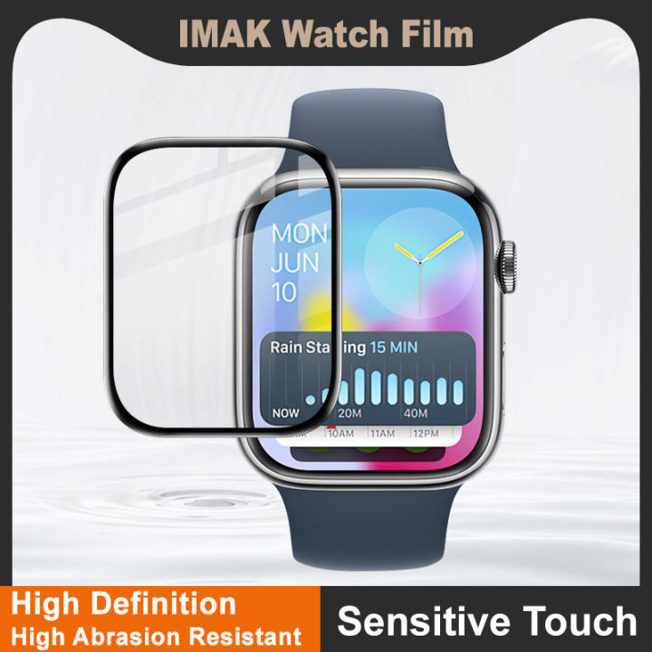 For Apple Watch 10 46mm Film Tempered Glass Front Screen Protector