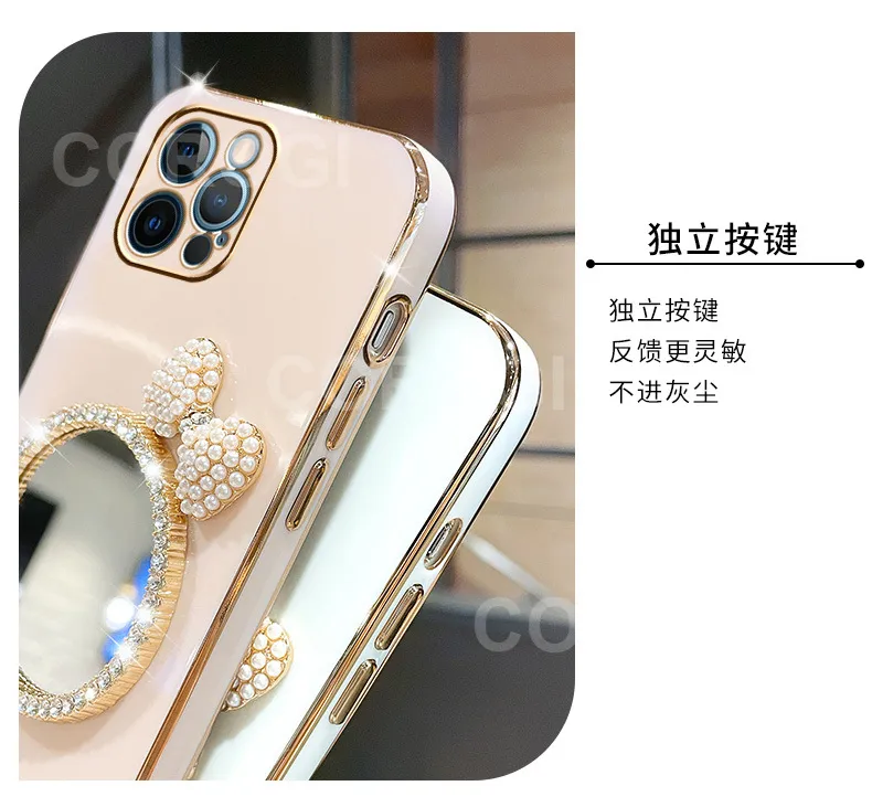 For Realme 4G Realme Pro 4G Back Cover with Bowknot Makeup