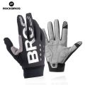 ROCKBROS Full Finger Cycling Gloves Windproof Thermal Warm Fleece Gloves Motorcycle Gloves Snow Skiing Sport Gloves Sports Equipment. 