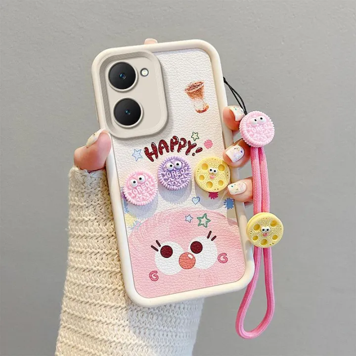 For%20Vivo%20Y03%20Y03T%20Y18%20Y18E%20Y36T%20T3%20Lite%20Y28S%204G%20V2332%20V2356%20Phone%20Case%203D%20Cute%20Cartoon%20Labubu%20Kapibara%20Anti-Drop%20Casing%20With%20Lanyard%20-%20Image%206