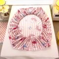 Dansunreve Sanrio Fittedsheet Single Quuen King Bed Sheet Cartoon Cinnamon Gog Pikachu Elsa Princess Bedsheet. 