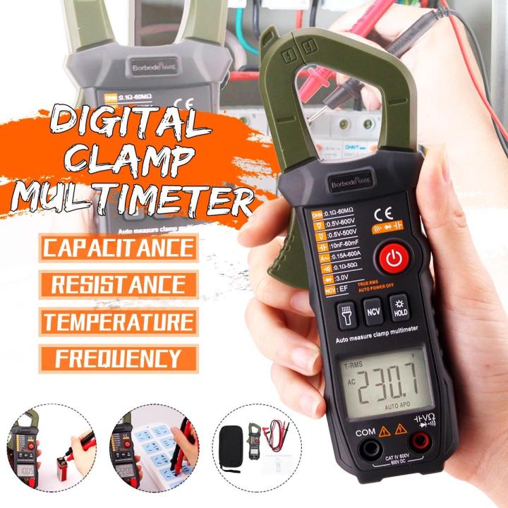 Ammeter ACV/DCV ACA Tools DIY Auto Range Measurement of large ...