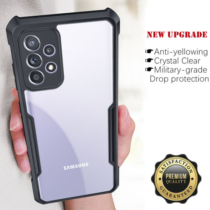 lthmy%20for%20Samsung%20Galaxy%20A52%204G/5G%206.5%20inch%20SM-A525F%20a525fds%20a526b%20a526bds%20case%20ultra-thin%20transparent%20back%20case%20reinforced%20corner%20with%20shock-proof%20soft%20TPU%20bumper%20frame%20cover%20skin%20-%20Image%202