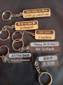 Acrylic Name Custom Keychain Engrave (Jawi,Tamil,China,Melayu,English) NO MIN QTY (1). 