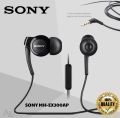 Sony MH EX300AP In Ear Stereo Earphone Earset Dynamic Sound Strong Bass Call Answering. 