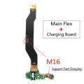 USB Charging Dock Port Board Connector Main Motherboard Flex Cable For Samsung A10S M16 US Version Fast Charging with IC. 