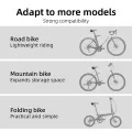 ROCKBROS Cycling Mini Saddle Bag Waterproof Shockproof Durable Fabric Lightweight 0.4L Portable Rear Pack Tail Pouch MTB Road Bike Equipment. 
