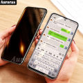 (2 Pieces)Privacy Glass for Realme C75X Screen Protector Film for Realme C75 Full Screen Cover Tempered Glass Privacy Protector Phone Case.