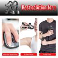 3H 5-165kg Adjustable Resistance Heavy Duty Hand Grip c/w Counter For Wrist, Arm, Finger And Forearm Fiess Exercise. 