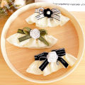 Zhongku Pet Bib Letter Ribbon Collar Camellia Flower Bow Necklaces Decorative Bibs. 