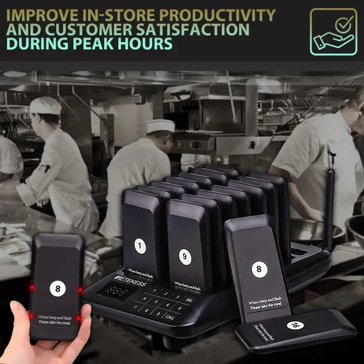 Retekess%20TD157%20Restaurant%20Pager%20Buzzer%20Wireless%20Call%2016%20Coaster%20Receiver%20For%20Coffee%20Food%20Court%20Church%20Nurse%20Clinic%20Queue%20System%20-%20Image%203