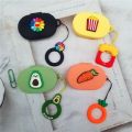 Silicone Soft Airdots Case Protective With Hook For Xiaomi Mi Redmi AirDots 2 S Cover Earphone Charging Box. 