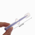 Baby 3 In 1 Silicone Infant Toddler Oral Care Deciduous Tooth Brush Tongue Coating Cleaning Toothbrush Set Food Grade. 