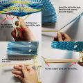 DIY Outdoor Toys Rubber Band Power Handmade Ornithopter Flying Bird Kite Model Science Experiment for Children. 