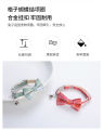 Meoof cm Adjustable Cat Dog Collar Bowknot Design. 