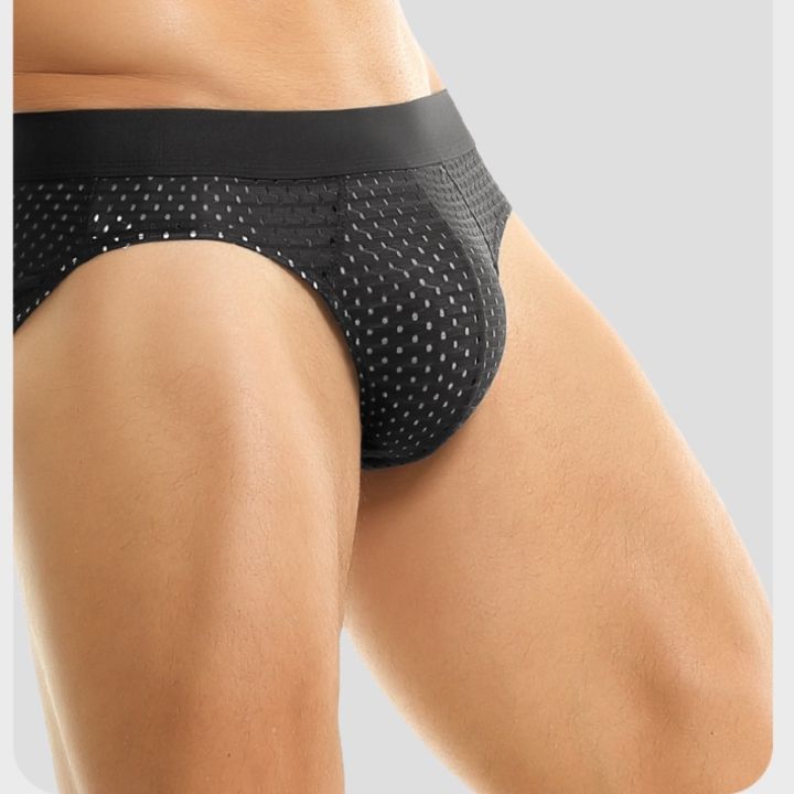 Ice%20Silk%20Men's%20Low-Waist%20Antibacterial%20Briefs%20Summer%20Thin%20Mesh%20Breathable%20047%20-%20Image%204