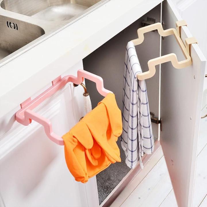 Mrosaa Creative Highquality plastic door back garbage bag shelf multi ...