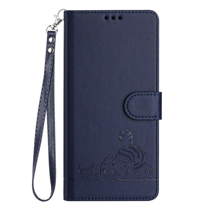 xprmy%20for%20OPPO%20A5%20Pro%204G%20Cartoon%20Cat%20Phone%20Case%20Leather%20Wallet%20Flip%20Cover%20Strap%20-%20Image%209
