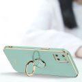YBD ultra thin silicone phone case suitable for Samsung Galaxy Plus 10 Pro Note 10 Note 20 Ultra Dee gold strap anti fall protection with watch ring and free strap. 