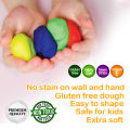 Nara Premium Quality Non-Toxic Eatable Corn Non-Drying Dough Clay 150g Tanah Liat Jagung Tidak Kering. 