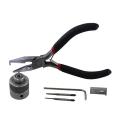 Professional Car Ignition Lock Removal Tool Pins Disassembly Set Auto Locksmith Tools for Honda. 