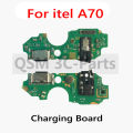 For itel A60 A70 USB Dock Charger Port Plug Headphone Audio Jack Microphone MIC Charging Board Replacement Parts. 