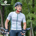 ROCKBROS Men Cycling Jersey Breathable MTB Road Racing Bike Shirt Summer Short Sleeve Bicycle Clothes. 