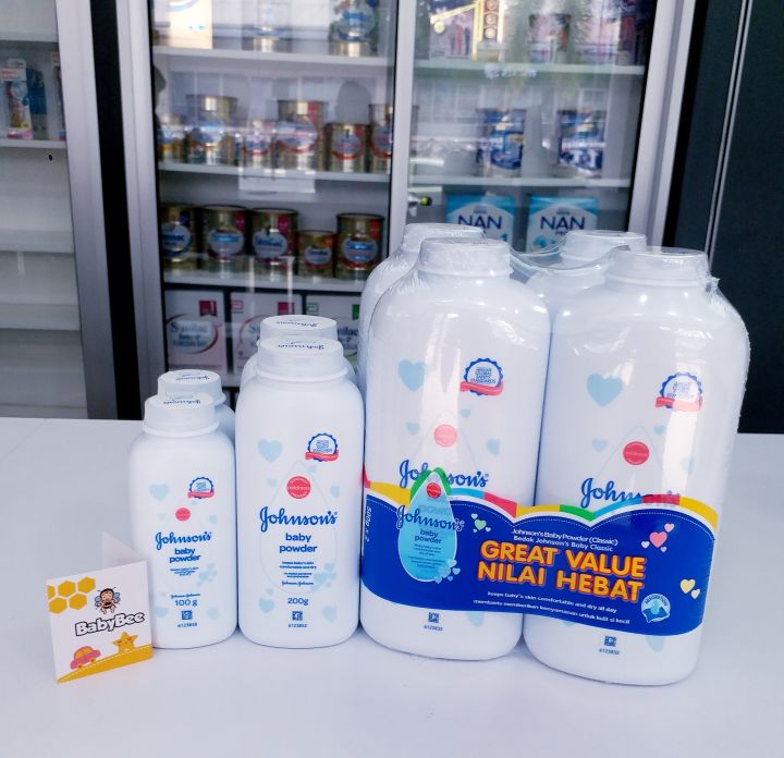 Johnson's%20100g%20200g%20500g%20K%20Johnson%20Johnson%20Baby%20Powder%20-%20Image%202